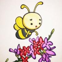 蜜蜂简笔画教程,蜜蜂怎么画