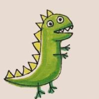 怪兽恐龙儿童简笔画怎么画