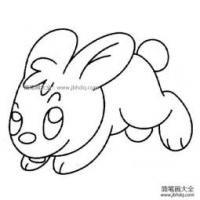 卡通兔子简笔画大全