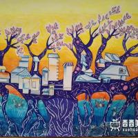 优秀小学生获奖科幻画《智能房子》赏析