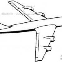 载人飞机简笔画
