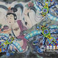 二等奖小学生获奖科幻画《黄蜂三号》欣赏