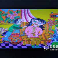 小学生二等奖科幻画《光明天使》赏析