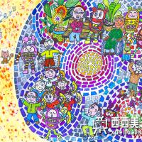 优秀小学生获奖科幻画《老人的哆啦A梦》赏析