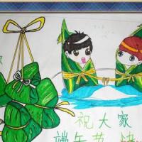 端午节创意绘画-粽子仙人