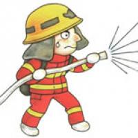 消防员简笔画步骤图片 幼儿园消防员简笔画的画法图片