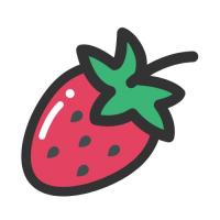 草莓简笔画大全(彩色版)