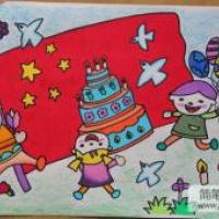 2015国庆节儿童画图片在线欣赏