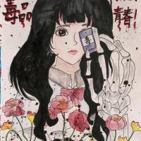 禁毒倡议儿童绘画优秀作品(5张)-图1 禁毒倡议儿童绘画优秀作品(5张)-图1