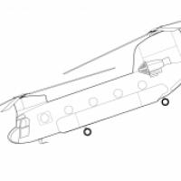 CH-47支奴干中型运输直升机