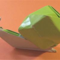 最简单的蜗牛折纸步骤