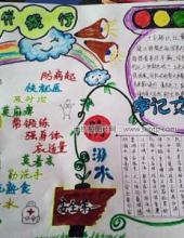珍重生命，关注安全的手抄报