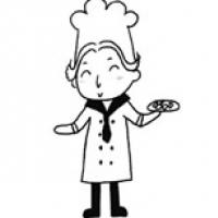 【厨师简笔画】厨师简笔画的画法步骤图片