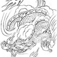 龙的简笔画 霸气的中国龙怎么画