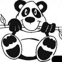 6张可爱的大熊猫简笔画