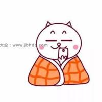 画一只玩手机的小猫