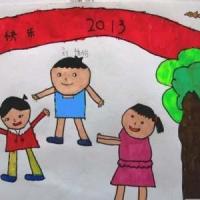 幼儿园小朋友庆六一儿童画图片