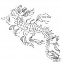 海龙的简笔画画法