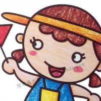 简单的职业人物简笔画 导游