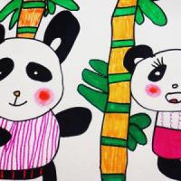 爱竹子的熊猫