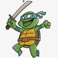 儿童学画忍者神龟简笔画步骤教程 忍者神龟的简单画法