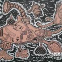 二等奖小学生获奖科幻画《多功能潜水艇》赏析