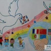 抗战儿童画图片大全-我们心中的英雄