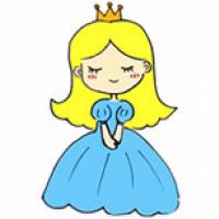 公主怎么画 学画漂亮又简单的小公主简笔画