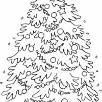 教你画漂亮的圣诞树