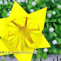 折纸可爱的小黄花