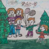 快乐六一节庆祝六一儿童节绘画作品展示