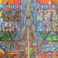 中学生一等奖科幻画:《再生能源走进千家万户》