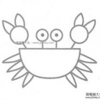 龙虾简笔画图片