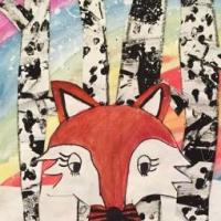 买手套的小狐狸冬天绘画在线看