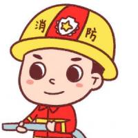 消防员简笔画