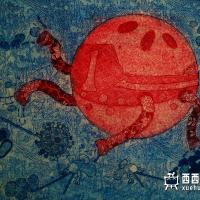 二等奖中学生获奖科幻画《医疗垃圾处理器》欣赏