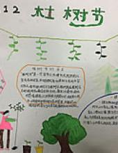 关于植树节的手抄报简单又漂亮 三年级(一)