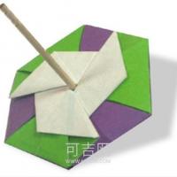 折纸陀螺的教程