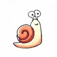 怎么画蜗牛