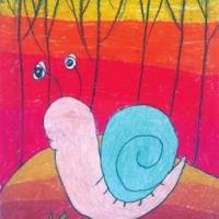 蜗牛之森儿童画