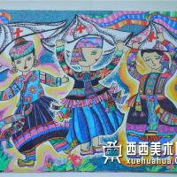 一等奖小学生获奖科幻画《能治病的帽子》赏析