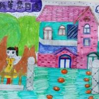 妈妈我等您回家三年级母亲节绘画图片分享