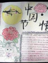 “中国节中秋情”的手抄报
