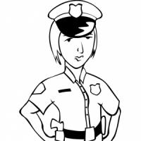 女警官