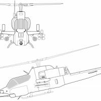 AH-1W超级眼镜蛇直升机