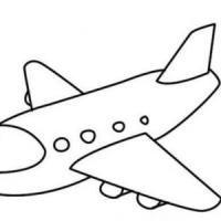 客运飞机怎么画航天飞机简笔画