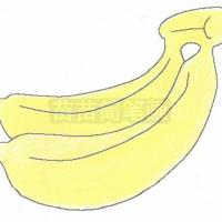 香蕉简笔画简单画法