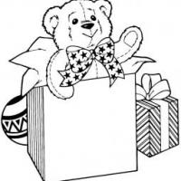 可爱的泰迪熊礼物