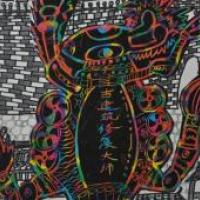 中学生科幻画《古建筑修复大师》赏析