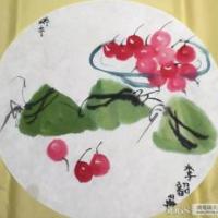 水墨粽子端午节国画